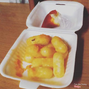 Tteokbokki  nhân pho mai lắc pho mai 25K