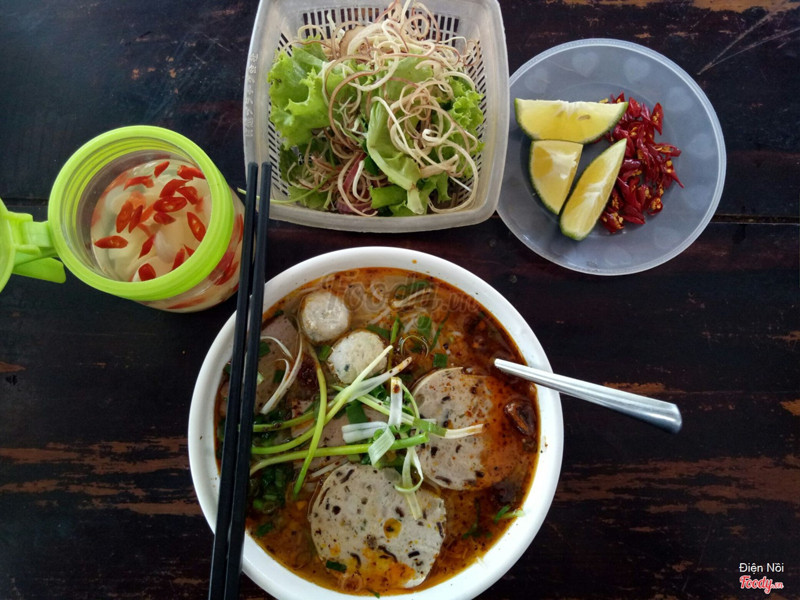 bún chả mọc 25k