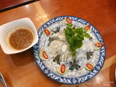 Gỏi tôm sống