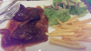 Beefsteak sốt BBQ