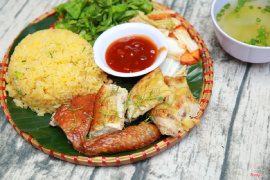 cơm gà nướng