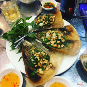 sò quạt nướng mỡ hành