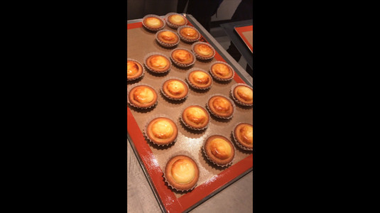 Bánh cheese tart béo