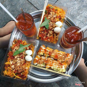 Bánh tráng trộn 20k/suất - Bánh tráng cuốn 15k/suất