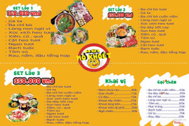 Menu Lẩu Thái So hot