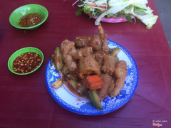 Chân gà sốt Thái