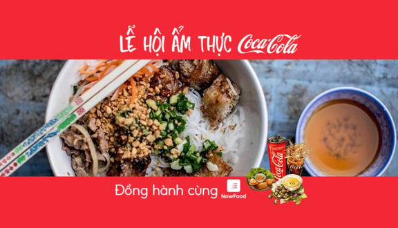 FoodFest - Shashan - Bún Nem Nướng & Bánh Hỏi - Hoàng Hoa Thám - Nowfood x Coca