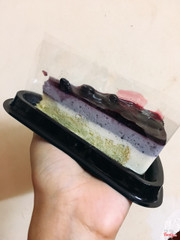 Blueberry cheesecake