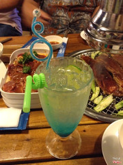 Blue mojito
