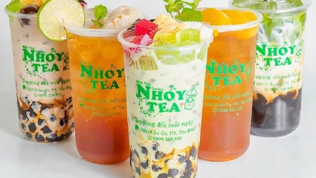 Nhoy Tea - Trà Sữa & Bánh Tráng - Âu Cơ