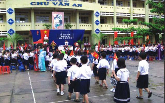 Trường Tiểu Học Chu Văn An - Đường Số 3