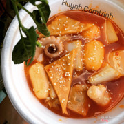 Tteokbokki nhân phô mai