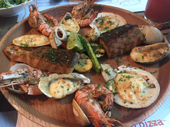 Seafood platter