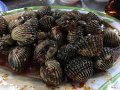 sò huyết sốt cay