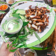 bạch tuộc nướng