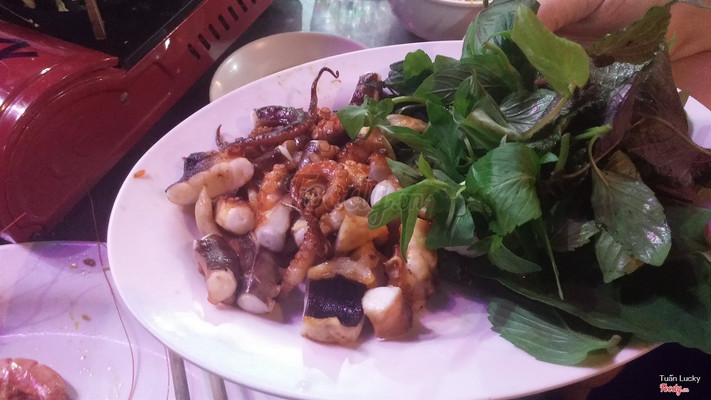 Bạch tuột nướng