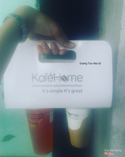 Trà xanh Dâu Chanh vàng - Latte Hot