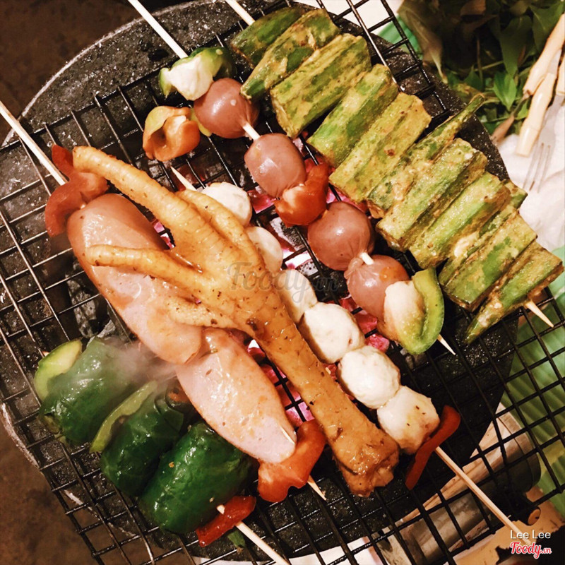 Bbq tại homestay 