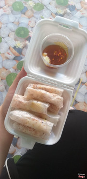 Bánh Tráng Cuộn Bơ Muối