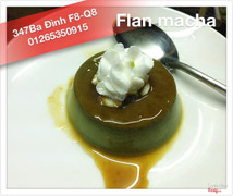 Flan Trà xanh Matcha kem: 7k/cai