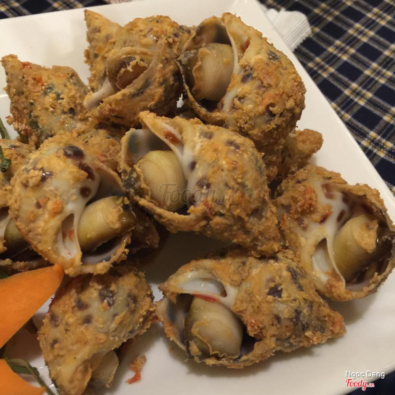 ốc hương rang muối