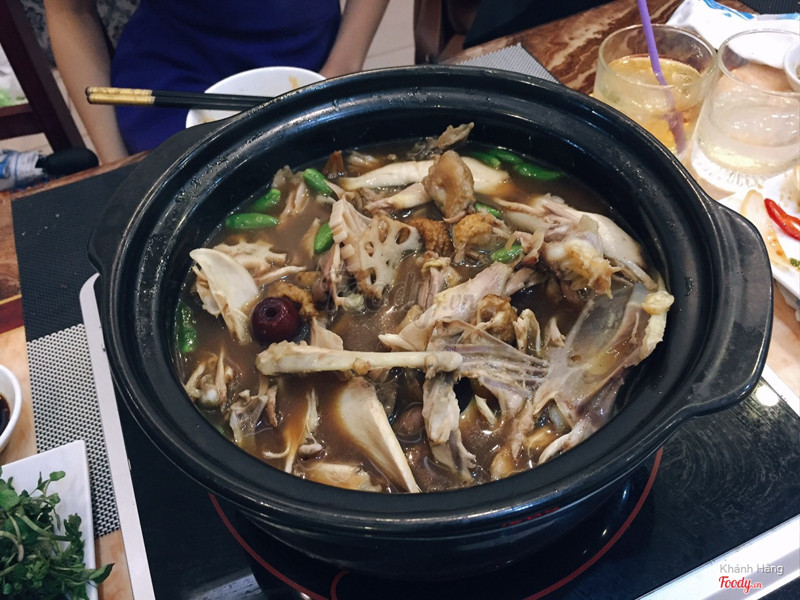 gà tiềm ớt hiểm