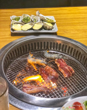 hàu và đồ nướng