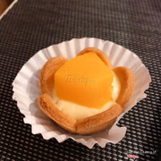 Cheese tart đào