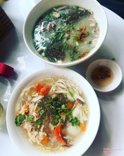 Súp cua ft cháo hàu nguyên con