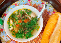 Bánh mì xíu mại kiểu đà lạt