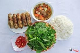 Bún chả nem