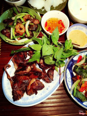 chim quay - lòng rán