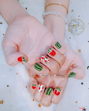 nail dưa hấu