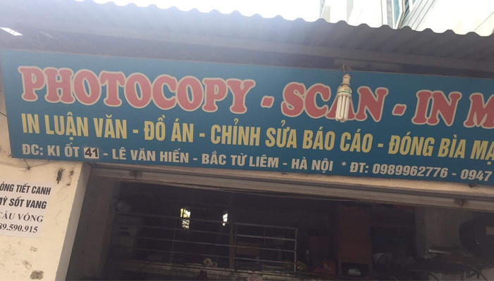 Photocopy - Scan - In Màu - Lê Văn Hiến