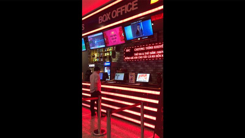 Rạp phim cũ hoài niệm.