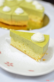 Matcha Cheese cake