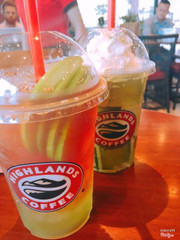 freeze trá xanh: 49k trà: 39k