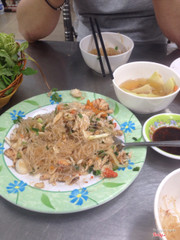 Miến xào cua 90k
