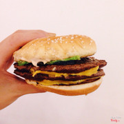 Burger Double Cheese - 140k