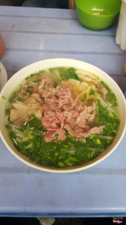 phở bò, gà tái