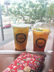 trà sen + trà đào