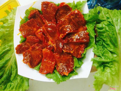 Gáy bò sốt mật ong