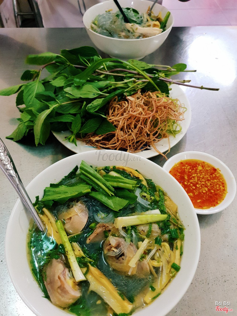 Miến gà chặt