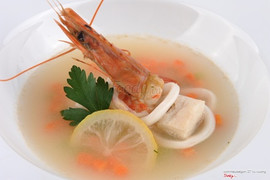 súp hải sản tại com nieu sai gon