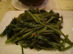 Rau muống xào tỏi