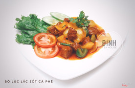 Bò Lúc Lắc Sốt Cà phê