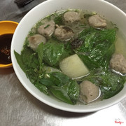 Hủ tiếu bò viên