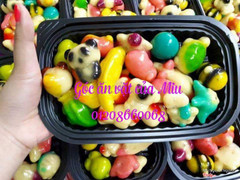 💥Bánh trái cây đậu xanh size to(đảm bảo ngon hơn) 
    🍓🍒🍇Hình trái cây 100k/hộp 25 trái
    🐕🐩🐭Hình thú cưng 90k/hộp 15 con
   🍓🍒🍇Trái cây size thiếu nhi 110k/hộp 40 trái
 ➡Phí ship tất cả đồng giá 20k nội thành
☎:01208660068