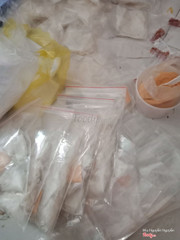 Bánh tráng muối nhuyễn cay 20k/12 bich