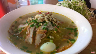 Bún chả cá 15k